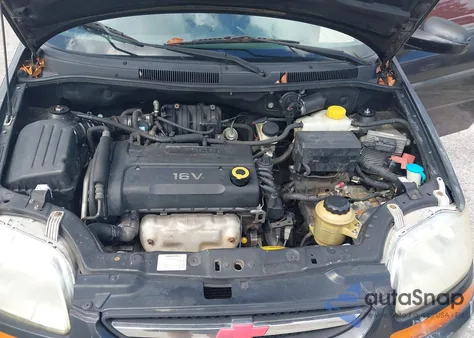 2007 Chevrolet Aveo 5 Ls из США, поврежденный, VIN KL1TD66637B719426